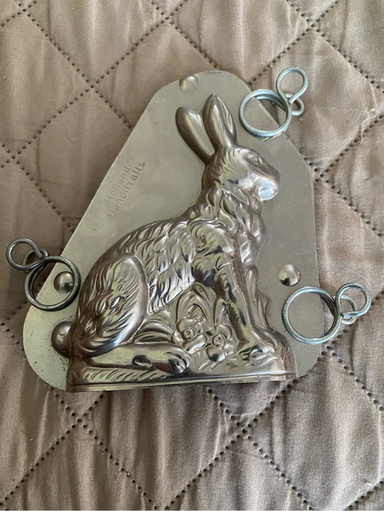 Holland Handicrafts Other - Vintage Holland Handicrafts Rabbit 4044 Bunny Chocolate Mold